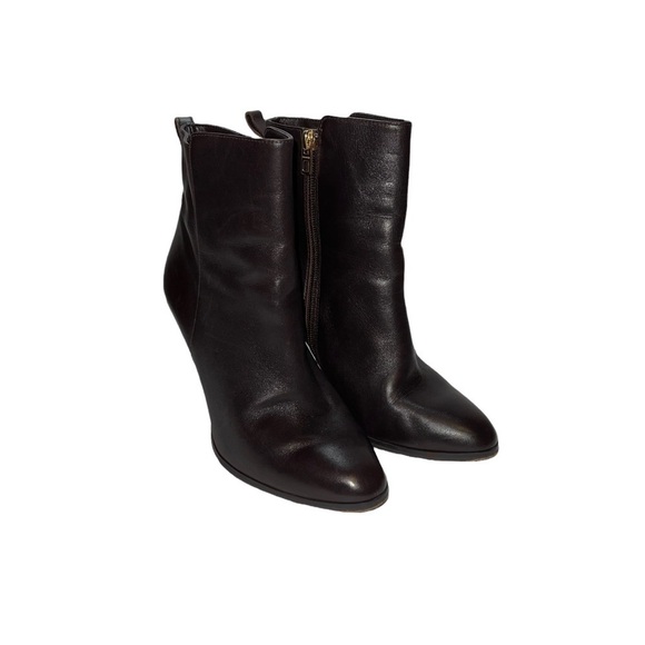 Coach Coach Jemma Soft Calf Leather Ankle Bootie Size 7.5 - Picture 2 of 9